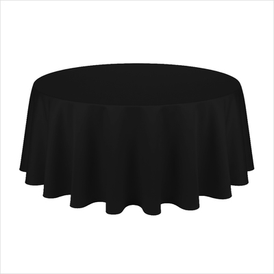 ../frankl24shop/tischdecke rund 3,20 m, schwarz
